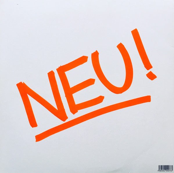 Image of Back Cover of LP - VG+/VG+ - NEU!, Neu! (Gronland; LPGRONI, Europe 2010 Reissue, Gatefold, White Vinyl), ,  - 3916137C