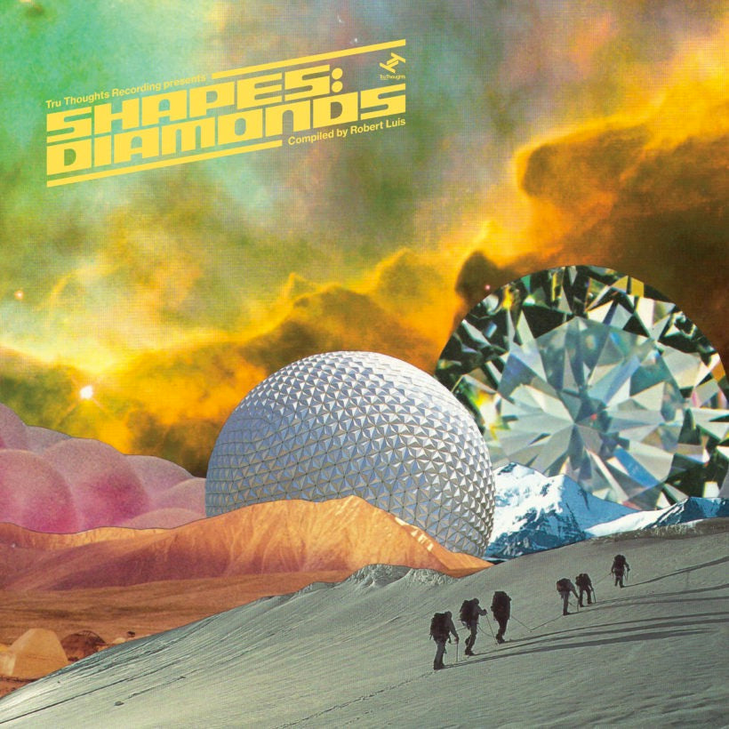 Image of Front Cover of 2xLP - EX/EX - VARIOUS, Shapes: Diamonds [Compiled By Robert Luis) (Tru Thoughts; TRULP385, Europe 2019, Picture Sleeve, Insert, Orange Colour Vinyl Edition, Limited, numbered release of 500, Tru Thoughts exclusive.), opened in store. shrink w/ hype sticker,  - 3746086S
