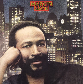 Image of Front Cover of LP - VG+/VG+ - MARVIN GAYE, Midnight Love (CBS; CBS 32776, UK 1980s Reissue, Company Inner), Clean copy!,  - 1416071C