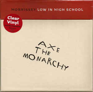 Image of Front Cover of 6x7" - VG+/VG+ - MORRISSEY, Low In High School ( tienne; 538338190, Europe 2017, Box Set, 6 Cards, Clear Vinyl), ,  - 2556236S