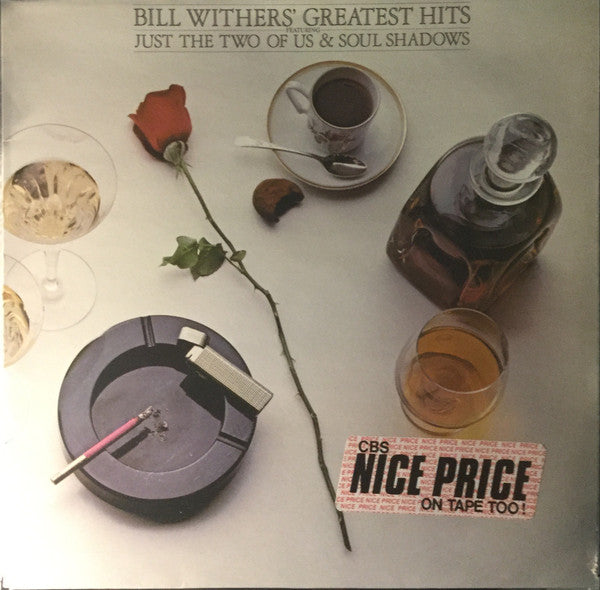 Image of Front Cover of LP - VG/VG - BILL WITHERS, Bill Withers' Greatest Hits (CBS Red Label; 32343, CBS    CBS 32343, UK 1980s Reissue, Reissue, No CBS and CBS INC at bottom of label.), ,  - 3626378E