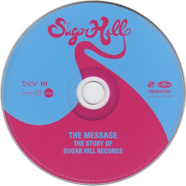Image of Label Cover of 4xCD - VG+/VG - VARIOUS, The Message (The Story Of Sugar Hill Records) (Castle Music; CMXBX1090, UK 2005, Book Sleeve, Booklet), ,  - 4216063C