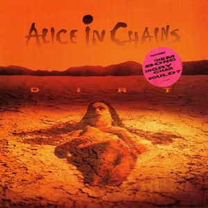 Image of Front Cover of LP - VG/VG - ALICE IN CHAINS, Dirt (Columbia; 472330 1, Europe 1992, Inner), Strong VG - Plays well, Minor Edge and Ring Wear. 4cm Seam Split on Top Seam,  - 3926151E