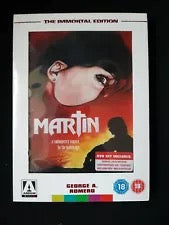 Image of Front Cover of 4715023C: 2xDVD - GEORGE ROMERO, Martin (Arrow Video; FCD425, UK 2010 Reissue, Slipcase, Booklet, Poster & Cards)   VG/VG