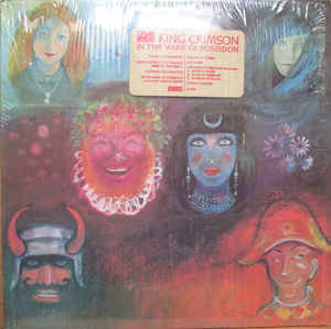 Image of Front Cover of LP - VG/G - KING CRIMSON, In The Wake Of Poseidon (Atlantic; SD 8266, US 1970, Gatefold), Lots of surface marks and hairlines, Edge wear to sleeve,  - 2216087C