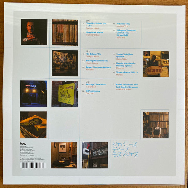 Image of Back Cover of 3xLP - NEW/NEW - VARIOUS, J Jazz: Deep Modern Jazz From Japan (Volume 3) (BBE; BBE652CLP, UK 2021, Gatefold, Insert), ,  - 1036222E