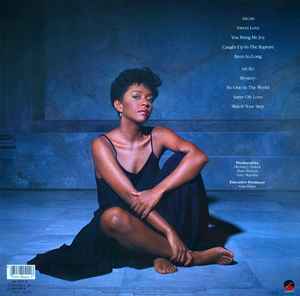 Image of Back Cover of LP - VG/VG - ANITA BAKER, Rapture (Elektra; EKT 37, UK 1986), Sticker damage to sleeve.,  - 2316245C