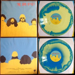 Image of Label Cover of 2724122E: LP - THE EVIL USSES, The Evil Usses (Stolen Body Records; SBR020, UK 2015, Blue And Yellow Marbled Vinyl.)   VG+/EX