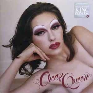 Image of Front Cover of LP - EX/EX - KING PRINCESS, Cheap Queen (Columbia; 19075997161, Europe 2019, Gatefold, Poster, White Marble Vinyl.), Still In Opened Shrinkwrap With Hype Sticker,  - 4216723C
