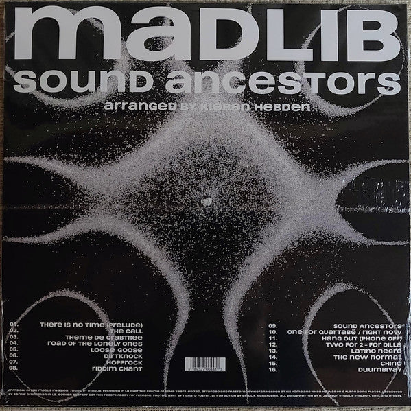 Image of Back Cover of LP - VG+/VG+ - MADLIB, Sound Ancestors (Madlib Invazion; MMS 044, US 2021, Picture Sleeve), In stickered shrink.,  - 3216065C