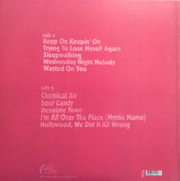 Image of Back Cover of LP - EX/EX - BLEACHED, Welcome The Worms (Dead Oceans; DOC105, US 2016, Insert), Opened Instore, Still In Stickered Shrinkwrap,  - 4046260S