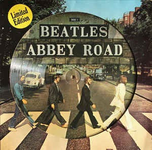 Image of Front Cover of LP - VG+/VG+ - THE BEATLES, Abbey Road (Apple Records; 5C P062-04243, Netherlands 1979 Reissue, Die Cut Sleeve, Picture Disc), ,  - 3826280E
