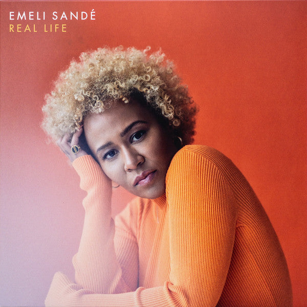 Image of Front Cover of 1814020C: LP - EMELI SAND , Real Life (Virgin EMI Records; V3232, Virgin EMI Records    00602577537240, Europe 2019, Picture Sleeve, Inner)   EX/EX