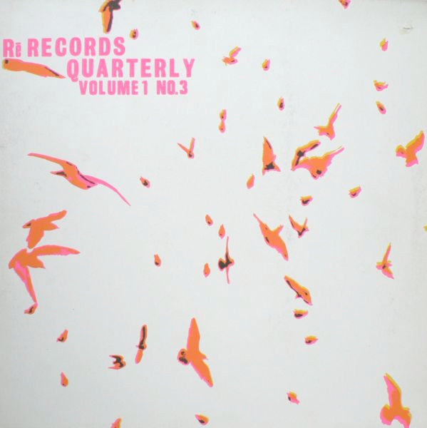 Image of Front Cover of LP - VG/VG+ - VARIOUS, Re Records Quarterly Vol 1, No 3 (Re; Re00103, UK 1986, Booklet, Obi), Sticker Residue on Sleeve,  - 2326134E
