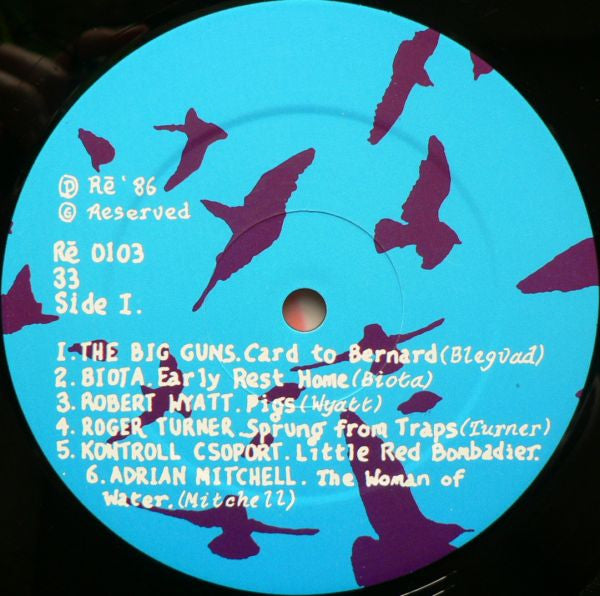 Image of Label Cover of LP - VG/VG+ - VARIOUS, Re Records Quarterly Vol 1, No 3 (Re; Re00103, UK 1986, Booklet, Obi), Sticker Residue on Sleeve,  - 2326134E