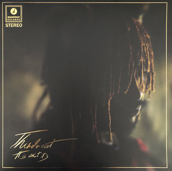 Image of Front Cover of LP - VG/VG - THUNDERCAT, It Is What It Is (Brainfeeder; BF100X, Europe 2020, Gatefold, Insert, 140 Gram Clear Vinyl, with Obi), Sleeve has genearl wear and obi is slighly damaged. Vinyl in strong VG.,  - 2546280S