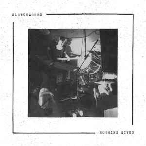 Image of Front Cover of 0424494E: LP - SLOWCOACHES, Nothing Gives (Leasure & District ; LDLP006X, UK 2017 Reissue, Inner, Limited Edition of 500, Pink & Transparent Splatter Vinyl) Ring Wear  VG+/EX