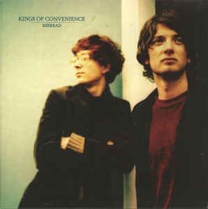 Image of Front Cover of 5025231E: 7" - KINGS OF CONVENIENCE, Misread / The Build Up (Source; SOUR098, UK 2004, Picture Sleeve) Strong VG+, Faint Sticker Mark On Sleeve.  VG+/VG+
