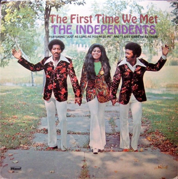 Image of Front Cover of LP - VG+/VG - INDEPENDENTS, The First Time We Met (Wand; WDS694, US 1972), Light marks,,  - 2226070E