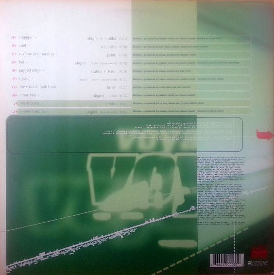 Image of Back Cover of 5xLP - VG/VG - VARIOUS, Voyager (Audio Blueprint; ABPRLP01, UK 1998, Picture Sleeve, Inners), ,  - 0726372E