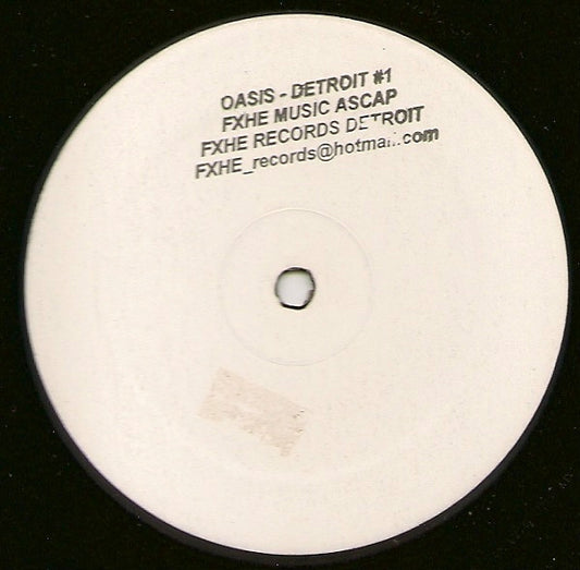 Image of Front Cover of LP - /VG+ - OASIS, Detroit #1 (FXHE Records; OAS-1, US 2004), ,  - 2846068S