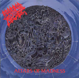 Image of Front Cover of 2854026S: LP - MORBID ANGEL, Altars Of Madness (Earache; MOSH011FDRUS, USA & Europe 2016 Reissue, Gatefold, Insert, Black Vinyl.)   NEW/NEW