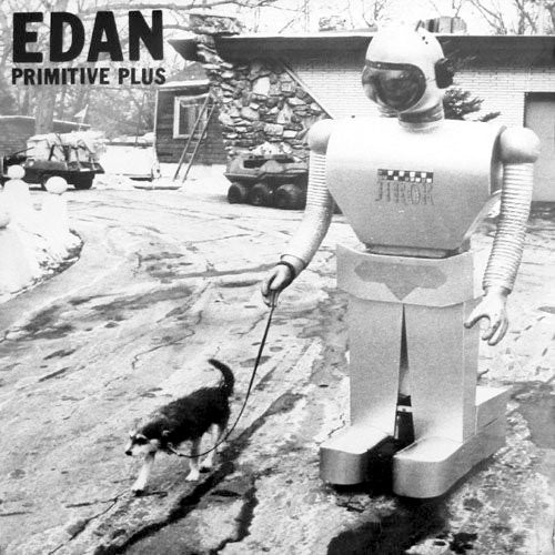 Image of Front Cover of 2xLP - VG/VG+ - EDAN, Primitive Plus (Lewis; LEWISLP001, UK 2002, Insert), Strong VG to sleeve - just one corner bump. Some staining to labels.,    - 0415538C