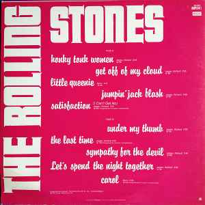 Image of Back Cover of LP - VG/VG+ - THE ROLLING STONES, The Rolling Stones (Decca; 30010, France 1979, Die Cut Sleeve, Picture Disc), Edge Wear,  - 2046020S