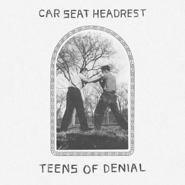 Image of Front Cover of 2xLP - NEW/NEW - CAR SEAT HEADREST, Teens Of Denial (Matador  ; OLE10910, USA & Europe 2016, 2 Inners), , Teens of Denial is the thirteenth album in Car Seat Headrest's (aka 23-year-old Will Toledo) oeuvre, second on Matador, and first to be recorded in a proper studio with a full band and producer (Steve Fisk). On Denial, Toledo moves from bedroom pop to something approaching classic-rock grandeur and huge (if detailed and personal) narrative ambitions, with nods to the Cars, Paveme