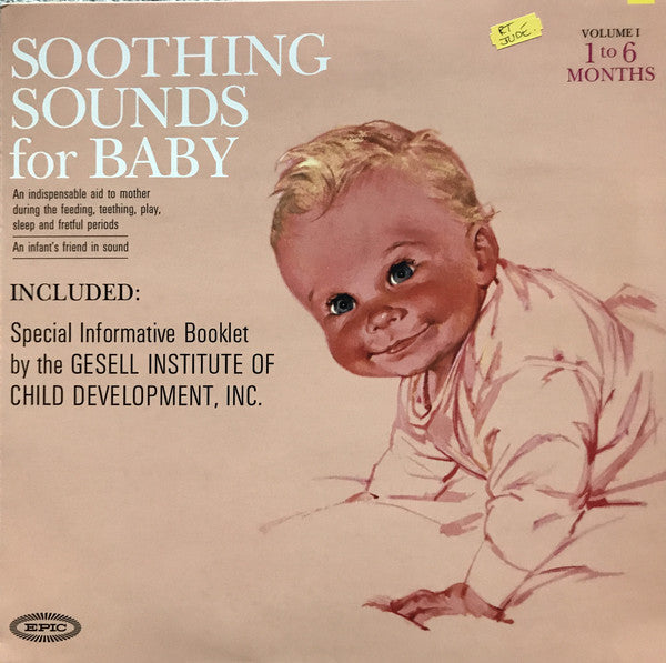 Image of Front Cover of LP - VG+/VG+ - RAYMOND SCOTT, Soothing Sounds For Baby Volume I (1-6 Months) (Basta  ; 30-9035-1, Netherlands 1999 Reissue, Missing the booklet), ,  - 1026181E