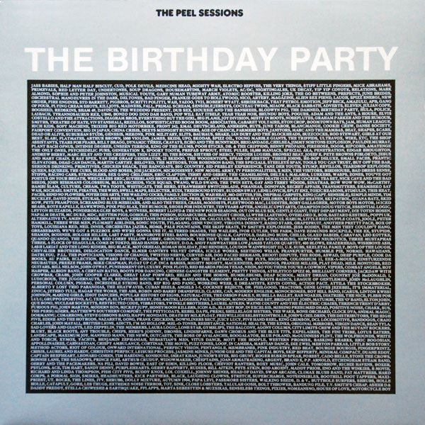 Image of Front Cover of 12" - VG/VG+ - THE BIRTHDAY PARTY, Peel Sessions (Big Jesus Trash Can) (Strange Fruit; SFSP058, UK 1988, Picture Sleeve), ,  - 4426242E
