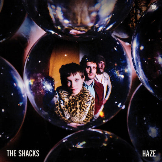 Image of Front Cover of 1724096E: LP - THE SHACKS, Haze (Big Crown Records  ; BC020-LP, US 2018, Coke Clear Vinyl) Stickered Plastic Outer Sleeve  EX/EX