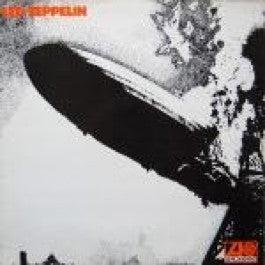 Image of Front Cover of LP - VG/VG - LED ZEPPELIN, Led Zeppelin (Atlantic Orange & Green With W Logo On Label Rim; K40031, UK 1974 Reissue, Laminated Sleeve), Strong VG, Lightest of marks, Glossy disc, Light sleeve wear,  - 1916075C