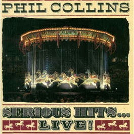 Image of Front Cover of 2xLP - VG/VG - PHIL COLLINS, Serious Hits...Live! (Virgin; PCLP 1, UK 1990, Gatefold, 2 Inners, Masterdisk DMM), ,  - 2426046E