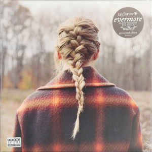 Image of Front Cover of 4134090E: 2xLP - TAYLOR SWIFT, Evermore (Republic Records  ; B0033410-01, US 2021, Gatefold, 2 Inners, Opaque Green Vinyl)   NEW/NEW