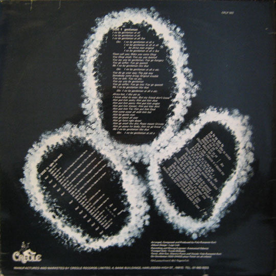 Image of Back Cover of LP - VG/VG - FELA RANSOME KUTI & THE AFRICA 70, Gentleman (Creole Records  ; CRLP 502, UK 1975, Laminated Sleeve), ,  - 3526069E
