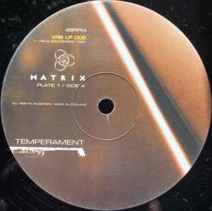 Image of Label Cover of 4xLP - VG+/VG+ - MATRIX, Sleepwalk (Virus Recordings  ; VRS 002 LP, UK 2000, Picture Sleeve, Insert), , With two sided credits insert.All sides 45 RPM except D and H, 33   RPM. - 1226101E