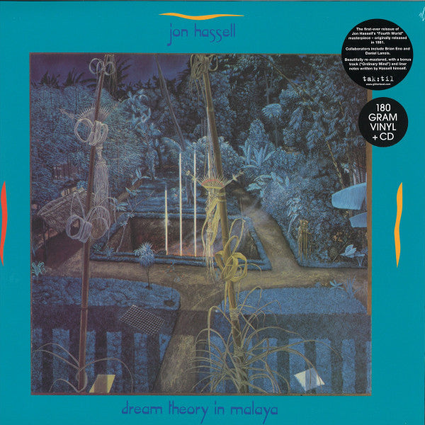 Image of Front Cover of LP - VG+/EX - JON HASSELL, Dream Theory In Malaya (Glitterbeat; GBLP 052, Germany 2017 Reissue, Gatefold, 180 Gram Vinyl, With CD), Still in hypestickered shrinkwrap.,  - 4116352C