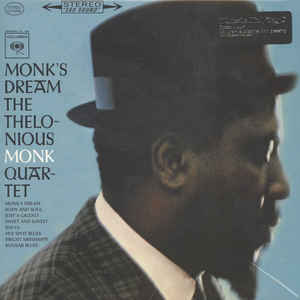 Image of Front Cover of 0834201E: LP - THE THELONIOUS MONK QUARTET, Monk's Dream (Music On Vinyl ; MOVLP842, Europe 2014 Reissue, 180 Gram Vinyl)   NEW/NEW