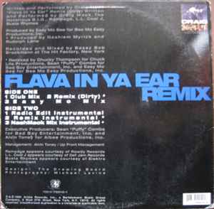 Image of Back Cover of 12" - VG/VG - CRAIG MACK, Flava In Ya Ear (Remix) (Bad Boy Entertainment ; 78612-79010-1, US 1994, Picture Sleeve), Light Marks only.,  - 2046079S