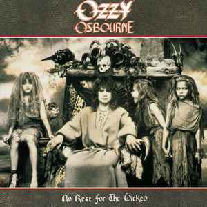 Image of Front Cover of 5144364S: LP - OZZY OSBOURNE, No Rest For The Wicked (Epic ; EPC 462581 1, Europe 1988, Inner) Light edge wear  VG/VG+