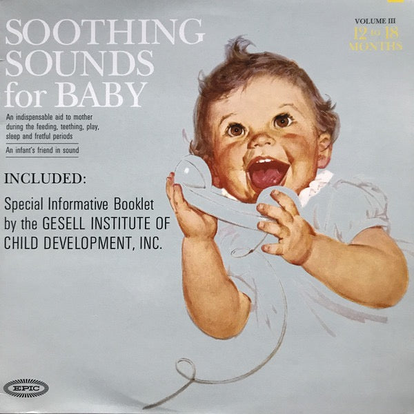 Image of Front Cover of LP - VG+/VG+ - RAYMOND SCOTT, Soothing Sounds For Baby Volume III (12-18 Months) (Basta ; 30-9035-1, Netherlands 1999 Reissue, Missing the booklet), ,  - 1026189E