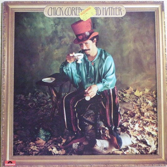 Image of Front Cover of LP - VG/VG - CHICK COREA, The Mad Hatter (Polydor  ; 2490 144, UK 1978, Inner), Lots of lighter marks. Sleeve has sticker ghost on front,  - 2816331C