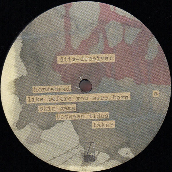 Image of Label Cover of LP - EX/VG - DIIV, Deceiver (Captured Tracks; ct-300, US 2019, Insert, With OBI), Still In Opened Shrinkwrap,  - 4016183C