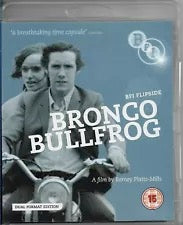 Image of Front Cover of Blu-Ray - VG+/VG+ - BARNEY PLATTS MILLS, Bronco Bullfrog (BFI; BFIB1064, UK 2010 Reissue, Booklet, With DVD), ,  - 3516296C