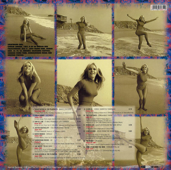 Image of Back Cover of LP - EX/EX - VARIOUS, Love, Peace and Poetry - Asian Psychedelic Music (QDK Media; LP029, Germany 1997, Gatefold), ,  - 3626074E