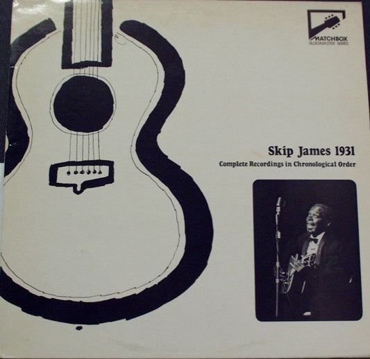 Image of Front Cover of LP - VG/VG+ - SKIP JAMES, Skip James (1931) Complete Recordings In Chronological Order (Matchbox Records ; MSE 207, UK 1982, Mono), Small staining on sleeve. Faint ring wear, edge wear and creasing.,  - 1126358E