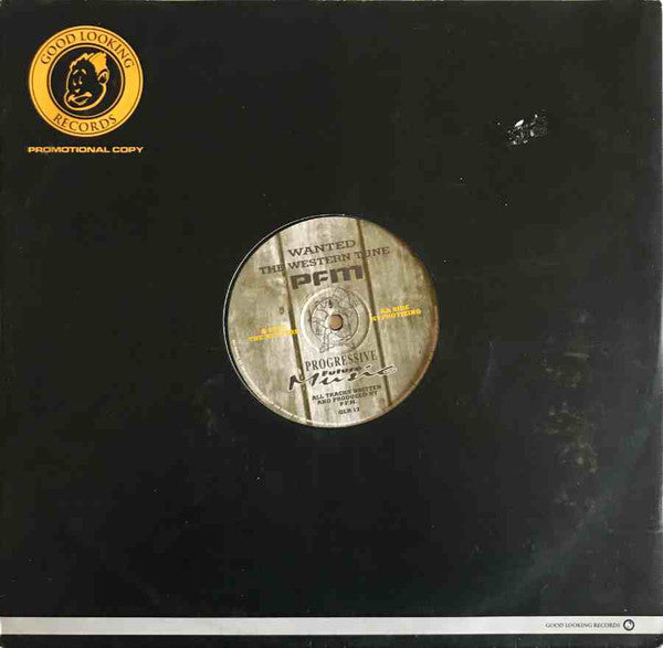 Image of Front Cover of 12" - VG/VG - PFM, The Western Tune (Good Looking Records ; GLR 012, UK 1995, Promo, Label Jacket), Light marks only, strong VG,  - 3226008E