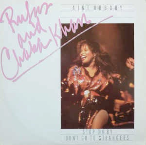 Image of Front Cover of 12" - VG/VG - RUFUS &  CHAKA  KHAN, Ain't Nobody (WEA; RCK1T, UK 1983, Picture Sleeve), ,  - 4316441C