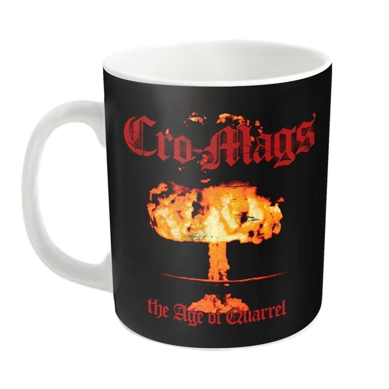 Image of Front Cover of 4812236C: Accessories - CRO-MAGS, The Age Of Quarrel Mug (, UK 2021, White Mug With Colour Print)   NEW/NEW